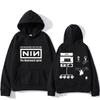 2025 Retro Hooded Nine Inch Nails Confirm Tour Fleece Harajuku Sweatshirt for Autumn/Winter Gothic Clothes Punk Hoody