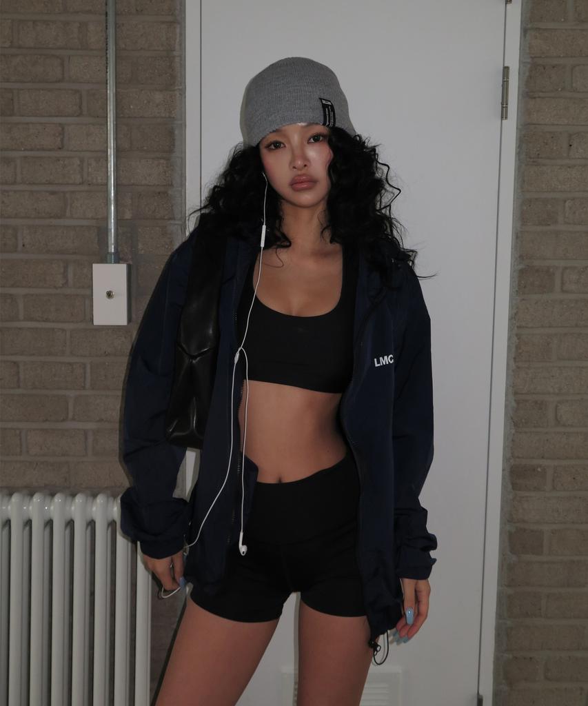 LMC Label Short Beanie Black