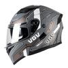 DOT CCC Certified Modular Motorcycle Helmet Men Women - ABS Full Face Flip-Up Street Commute Off-Road Use
