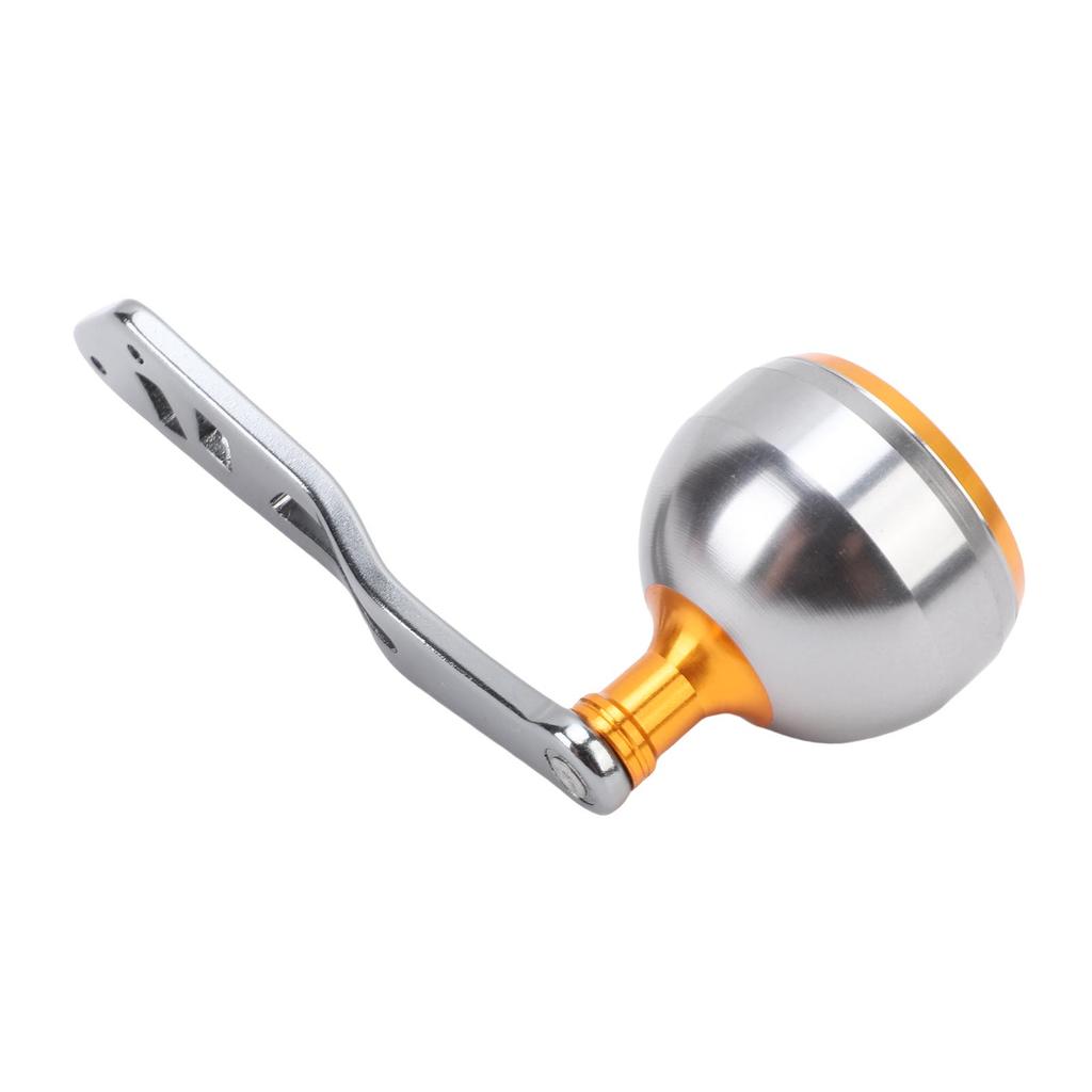 Angelrolle Power-Griff Aluminiumlegierung Leicht Ergonomisch Baitcasting-Rolle Knauf Griff Griffe Gold