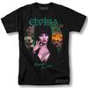 Maglietta Elvira Film Horror Grafica Vintage T-Shirt