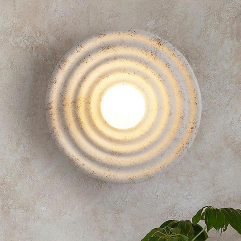 Minimalist Wabi-Sabi Style Wall Light for Indoor Use with Vintage Design Suitable for Hallways Living Rooms Bedrooms and Background Walls