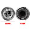 AAOU1 3D Floating Car Wheel Hub Center Cap Badge Covers Sticker Emblem Accessories for Lexus GS LC RC RX UX NX CT200h F Sport ES LS IS