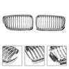 2 STÜCKE Chrom Front Nieren Grill Gitter Passend für BMW 7er E38 1994-2001