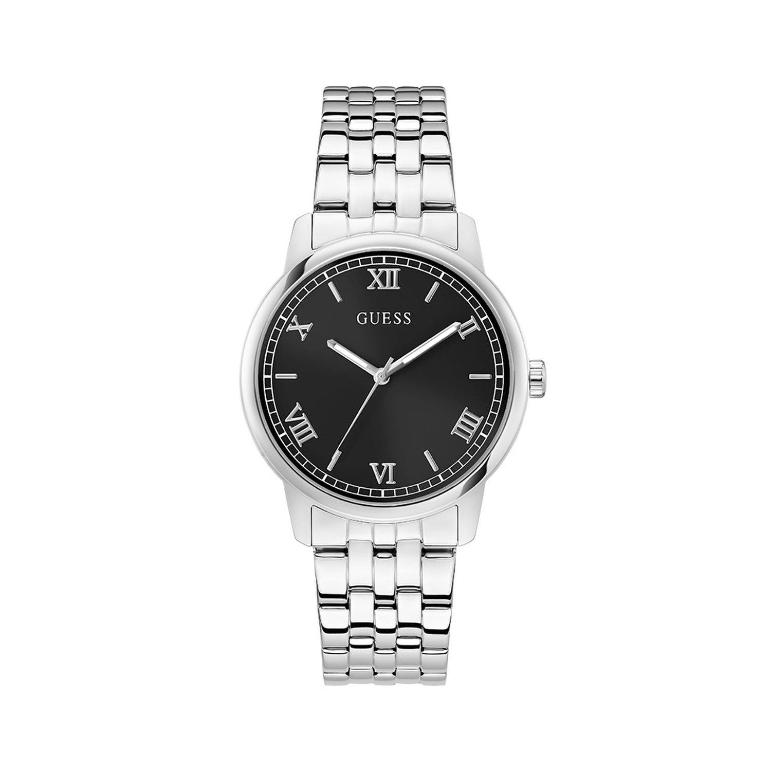 [GUESS] Silver Black Chandler (GW1053G1) Men s Watch