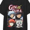 Gintama T Shirt Anime Samurai Yorozuya Kagura Shinpachi Sadaharu Manga Japanese Otaku Fan Gift Unisex Graphic Retro Vintage Tee Oversize Fit
