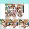 Cute Adorable Kangaroo Plush Toy Soft Keychain Cartoon Bag Accessory Doll 15cm