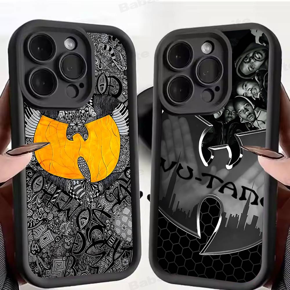 Custodia per Telefono Band W-wu Classica T-tang Per IPhone 17 16 15 14 13 12 11 Pro Max Mini Plus Cover Posteriore Morbida in TPU