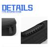 Oxford cloth travel portable watch storage bag EVA  Black  3 Bit
