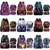 Printed Avengers The Backpack Set Oxford Fabric Pencil Case Essentials School