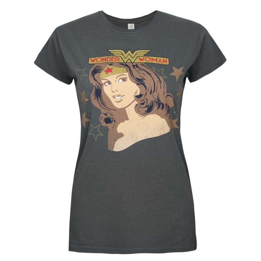 Wonder Woman Womens/Ladies Portrait T-Shirt