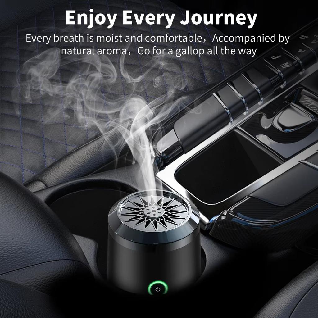 Portable Arabic Incense Burner Home Car Use Large Capacity Charcoal Bakhoor Diffuser Electric Fragrance Machine Aromatherapy