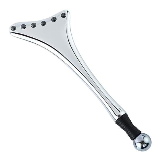 Kassa Kassa Plate Facial Roller Ice Ax Type Myofascial Release Terahertz Face and Body Scalp Eye Massage