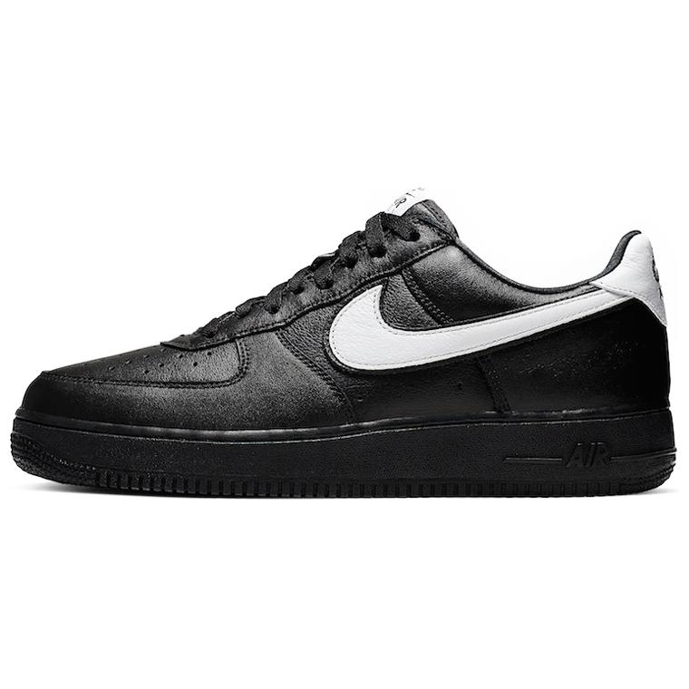 Nike Air Force 1 Comfortable Simple Slip-Resistant Durable Low-Top Skate Shoes Unisex Skate Shoes Black CQ0492-001-2023