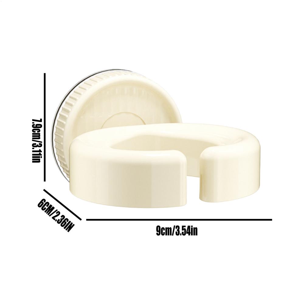 

punch-free Hair Dryer Holder Wall Mounted Suction Cup Blow Dryer Storage Rack Hanger Styling Tool Organizer for Hotel Bathroom