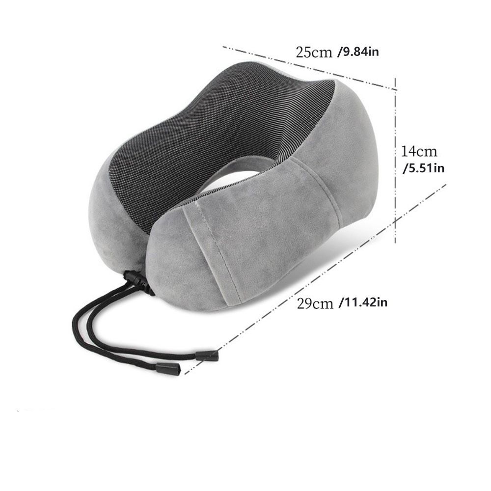 Soft U Shaped Neck Pillow Lightweight Travel Neck Guard Pillow  Healthcare Bedding