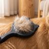 Pet Grooming Brush Shedding Comb for Dogs and Cats Double-Sided Hair Removal Tool with Comfortable Handle Suitable for All Fur Types