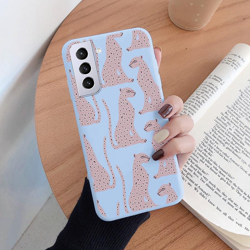Case For Samsung Galaxy S21 S 21 FE S21 Plus Soft Silicone TPU Back Cover Case Protective Coque For Samsung S21 Ultra S21+ Funda