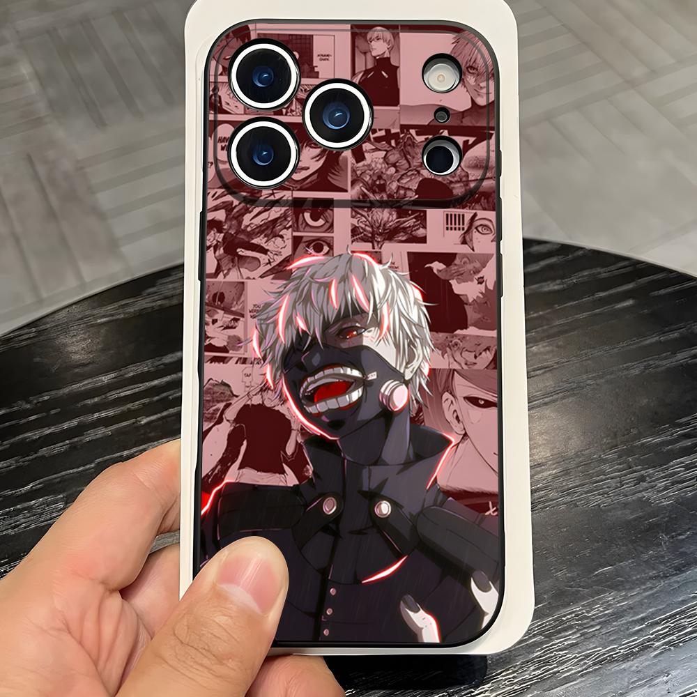 Anime Tokyo Ghouls Hot Phone Case For IPhone 17 Pro Max 16 15 14 Pro Max 13 11 X Xs Xr 8 7Plus Silicone Cover iPhone17 Air