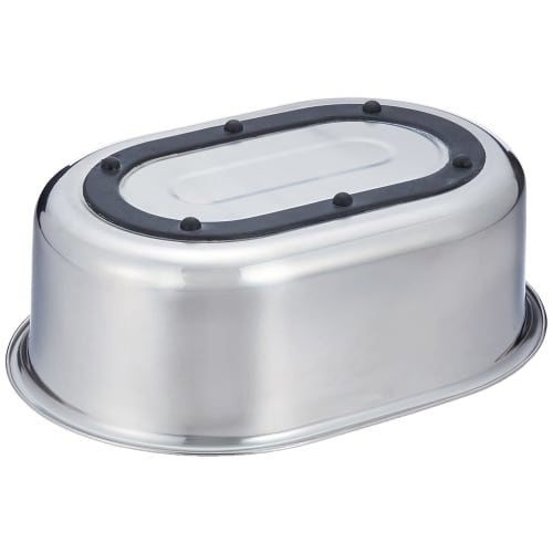 Wahei freiz (Wahei freiz) Washing tub with rubber feet Oval type Small Washing with water Soaking and washing SUI Gut SUI-6050