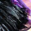 Black Chicken Feathers Trim Fringe Fabric DIY Feather Ribbon Sewing Crafts for Festival Party Clothing Creative Decoration