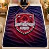 Flannel BlanketNottingham Forest Football Warm Soft Throw Blanket for Indoor Sofa Bed Living Room Use