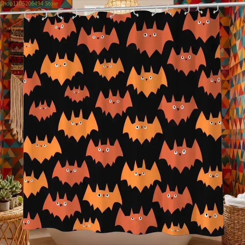 1pc Bathroom Shower Curtain, Superhero Theme Party, Halloween Shower Curtain, Includes 12 Hooks, 180*180cm Bathroom Curtain Ho