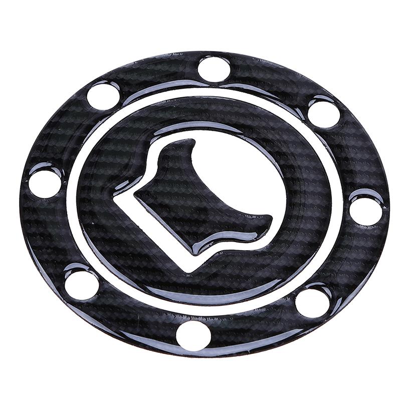 Carbon Fiber Oil Tank Cap Motorcycle Fuel Gas Covers Pad Stickers for Suzuki GSXR 600 750 1000 1300 5/8 Holes