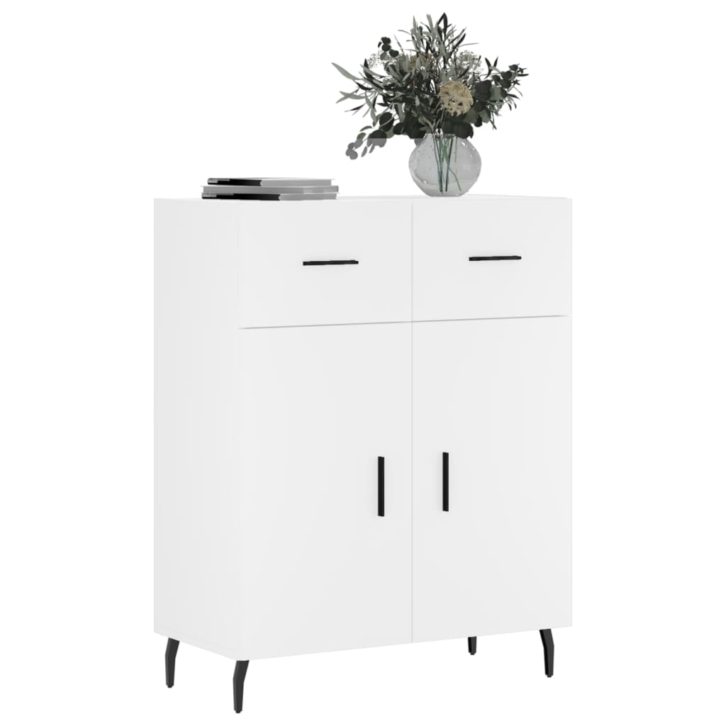 Sideboard White 69.5 X 34 X 90 Cm Particleboard
