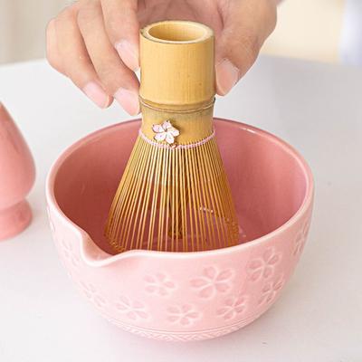 Traditional Bamboo Matcha Whisk Reusable Multifunctional Chasen Japanese Tea Set Matcha Brush Teaware