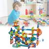 Building Magnetic Blocks Toy For Children With Scene Track Scene Design Supplies