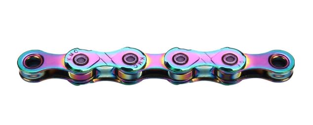 KMC X10 AURORA BLUE 116 Сине-голубой 10-скоростная велосипедная цепь (KMC-X10-A.BLUE)
