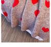 Plus Size Women's Winter Knit Sweater & Skirt Set - Slimming Fashion for 130-300 Jin