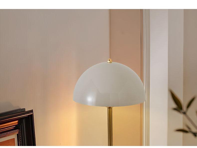 Mid-Century French Retro Solid Wood Bedside Lamp with Wabi-Sabi Style for Bedroom or Living Room