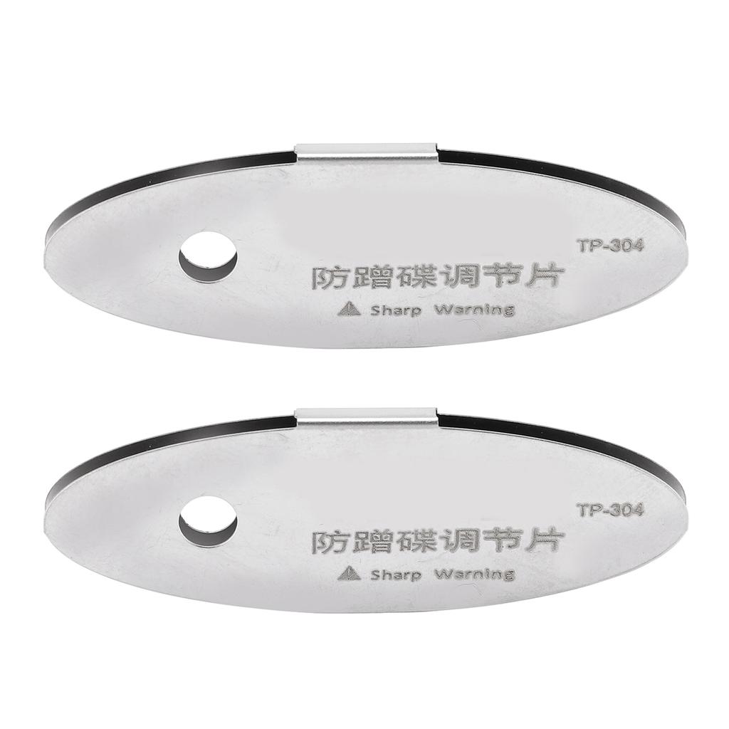 2Pcs Mountain Bike Brake Pad Alignment Tool Bicycle Disc Brake Pads Adjusting Tool