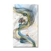 Nordic Geometric Wall Art Canvas Painting Abstract Golden Deer Birds Posters and Prints Wall Pictures for Living Room Home Decor