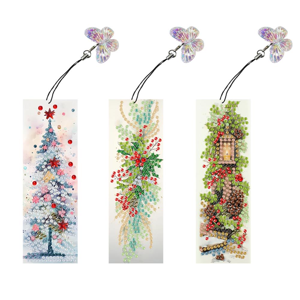 

3Pcs Special Shape Animals DIY Bookmarks Diamond Painting Kits Diamond Painting Bookmark Making Kit for Kids Adults Beginners