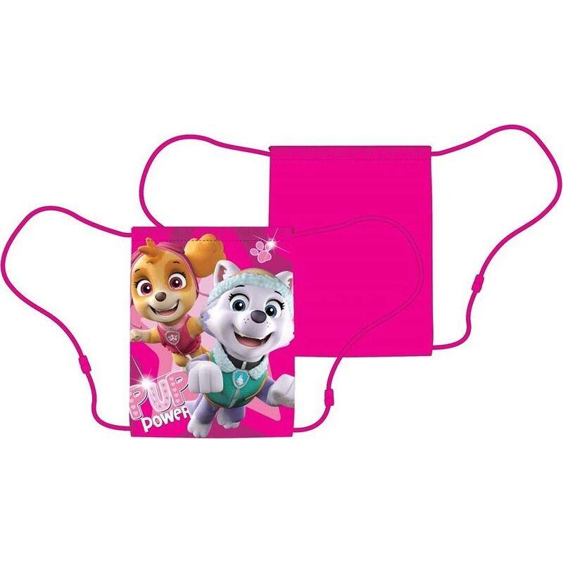 Pink Drawstring Backpack 40cm from Paw Patrol La Patrulla Canina