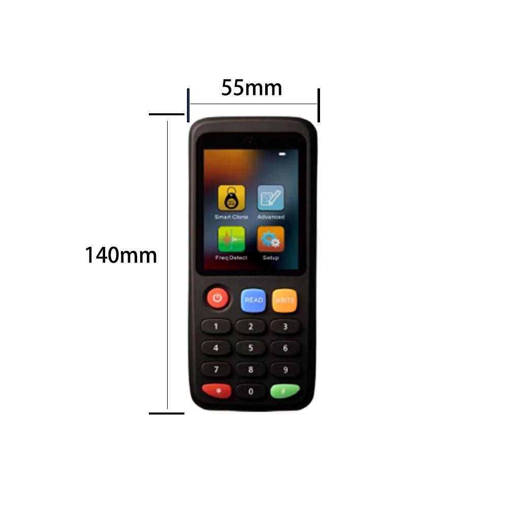 X7 RFID Smart Chip Leser IC ID Token Klon Kopierer 125Khz Badge Schreiber 13.56Mhz Tag Duplikator 140x55x17mm