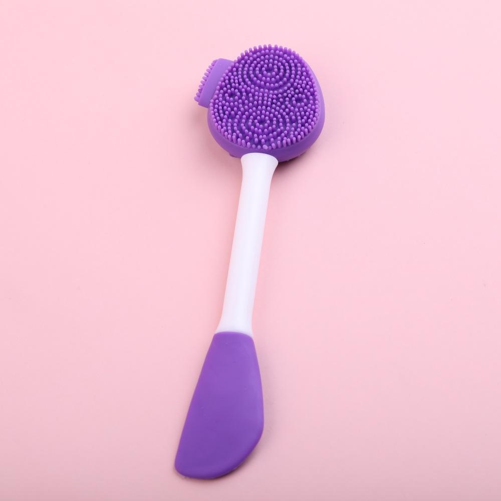 

Силіконова кисть для чищення обличчя One Size фіолетовий