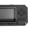 Handheld-Spielekonsole 3 Zoll HD-Bildschirm AV-Ausgang Retro-Gaming-Konsole Eingebaute Mehrere Spiele mit Griff Schwarz