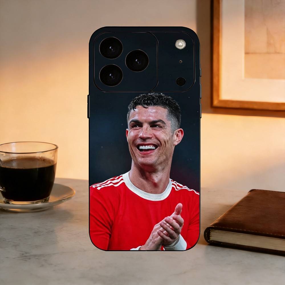 Capa de Celular F-Football Para CR7 R-onaldo 7 Silicone Macio Para IPhone 17 16 15 14 13 12 11 X XR Plus Pro Max Plus