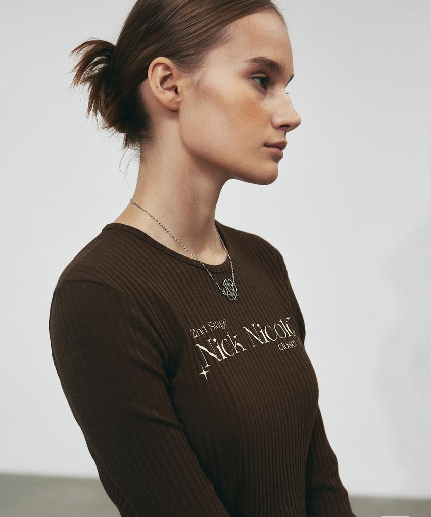 Nigaennikol Nicole Closet Ls Top_Brown
