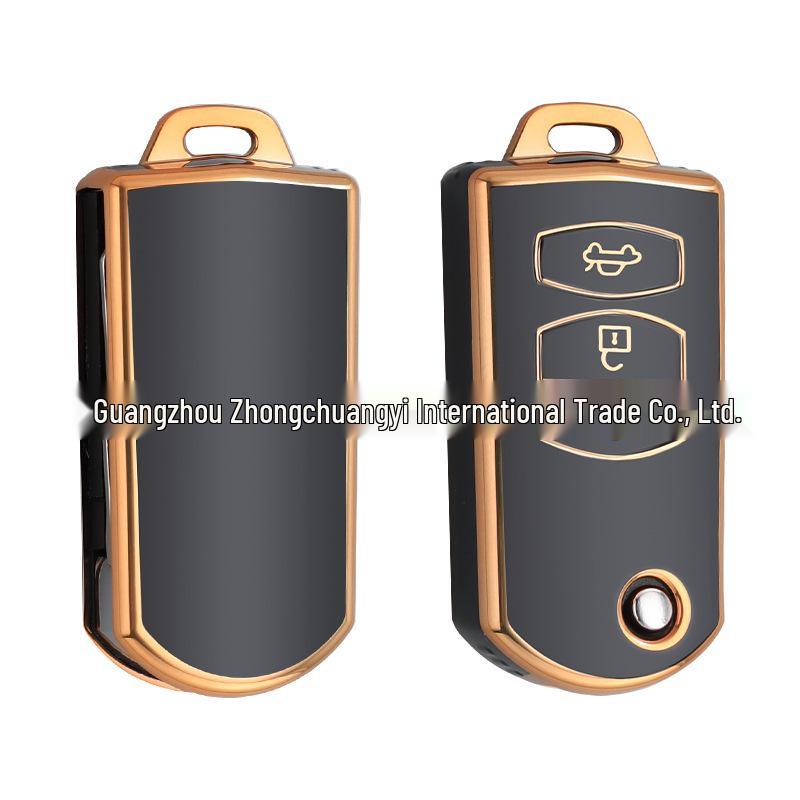Mazda Key Case - Compatible with Mazda 3, 6, 8, MX-5 Jinxiang, Ruiyi, Edge Soft Shell