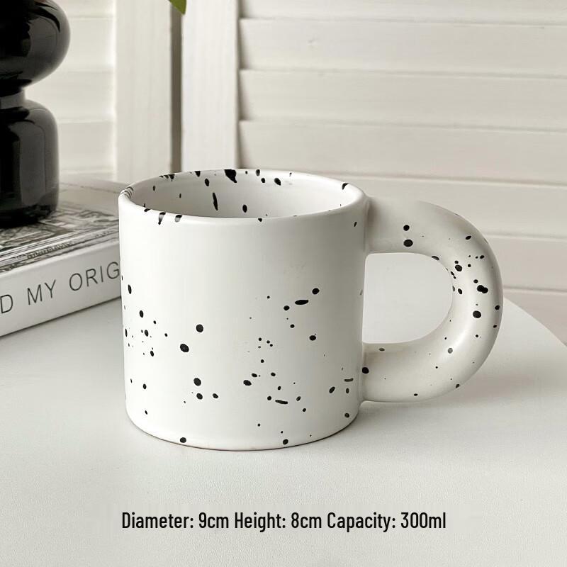 Yudefeng Ceramic Coffee Mug with Coaster