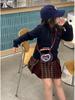 Mini Borsa a Spalla in Denim con Fiocco di Pizzo Coreano per Donne e Bambini - Collezione Autunno/Inverno 2025