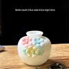 Handcrafted Ceramic Mini Vase for Fresh Flowers - Colorful Desktop Ornaments