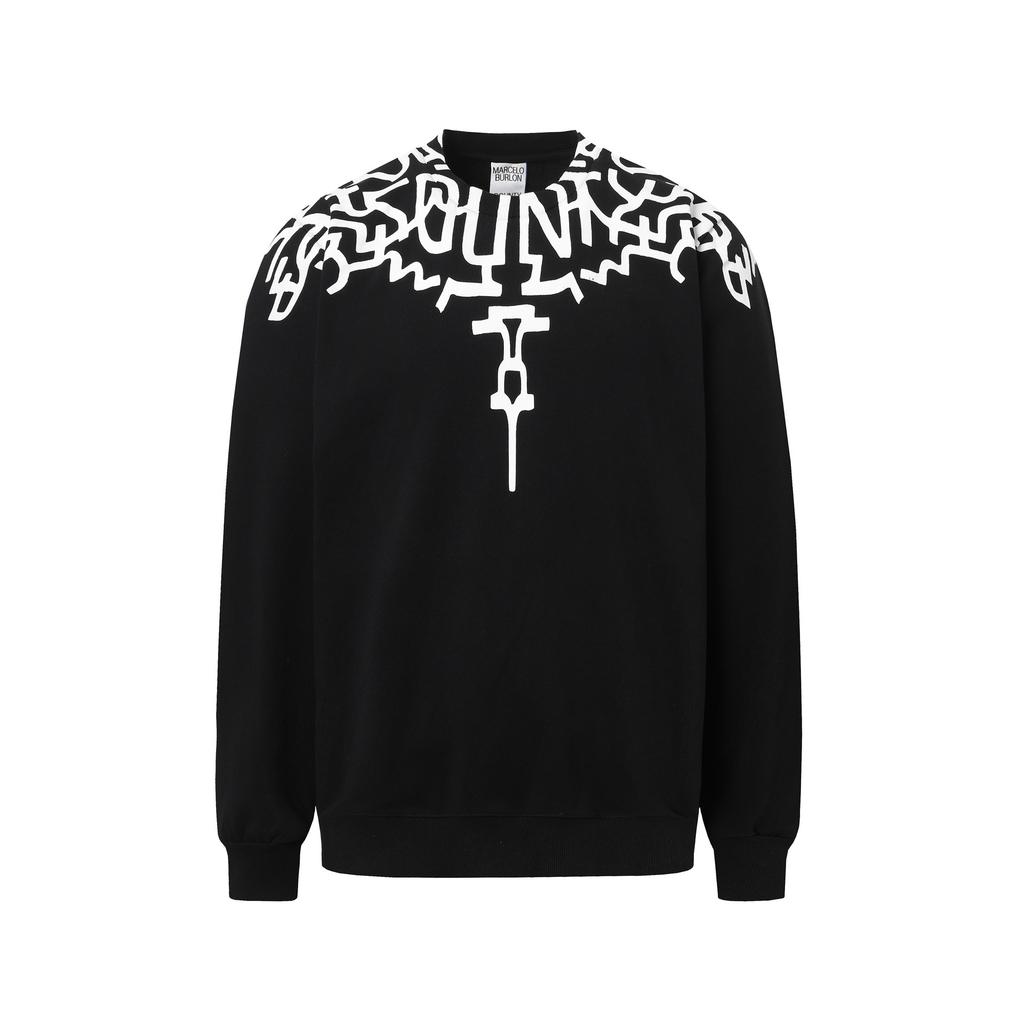 Sudadera MB Color Pluma Alas Fantasma Marcelo Marca de Moda Año de la Serpiente Relámpago Sudadera con Capucha para Pareja