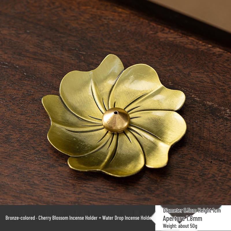 Fisherman Fishing Line Incense Holder: Indoor Tea Ceremony Ornament, Alloy Incense Burner Base.