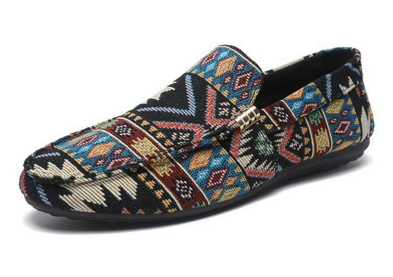 Men's Slip-On Breathable Moccasins - Korean Style Trendy Casual Driving Shoes